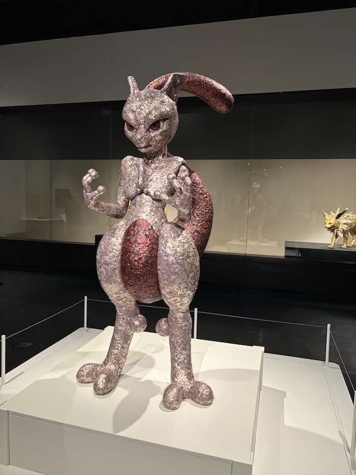 ポケモン×工芸展で展示されていたミュウツーの工芸作品
