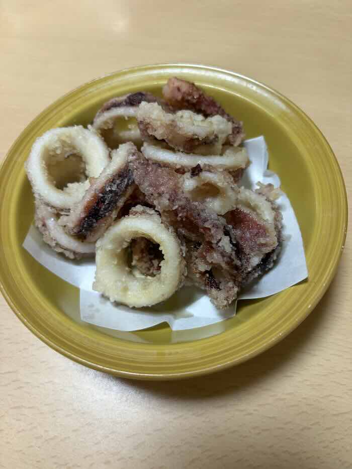 若鶏時代なると本店のいかリング揚げ