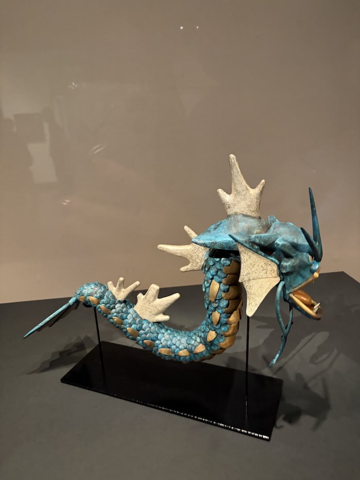 ポケモン×工芸展で展示されていたギャラドスの工芸作品