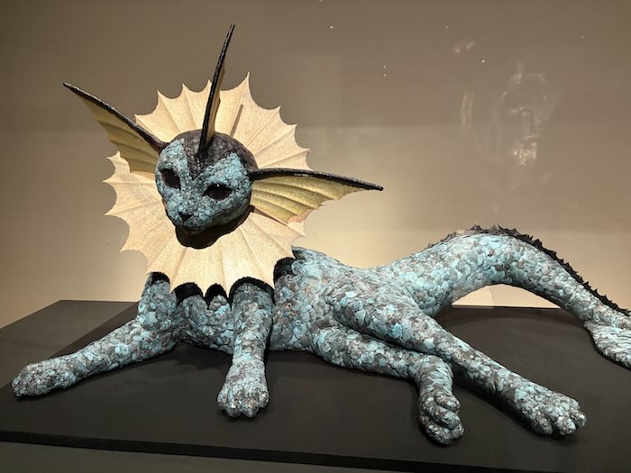 ポケモン×工芸展で展示されていたシャワーズの工芸作品